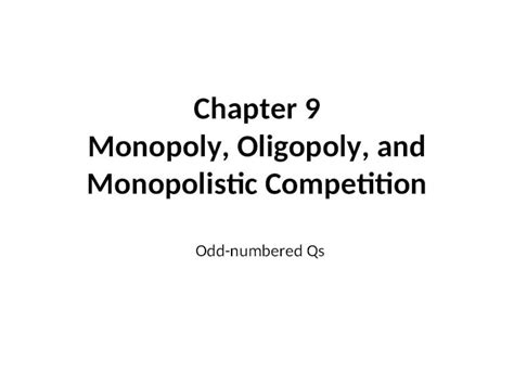 Competitive Odd.
